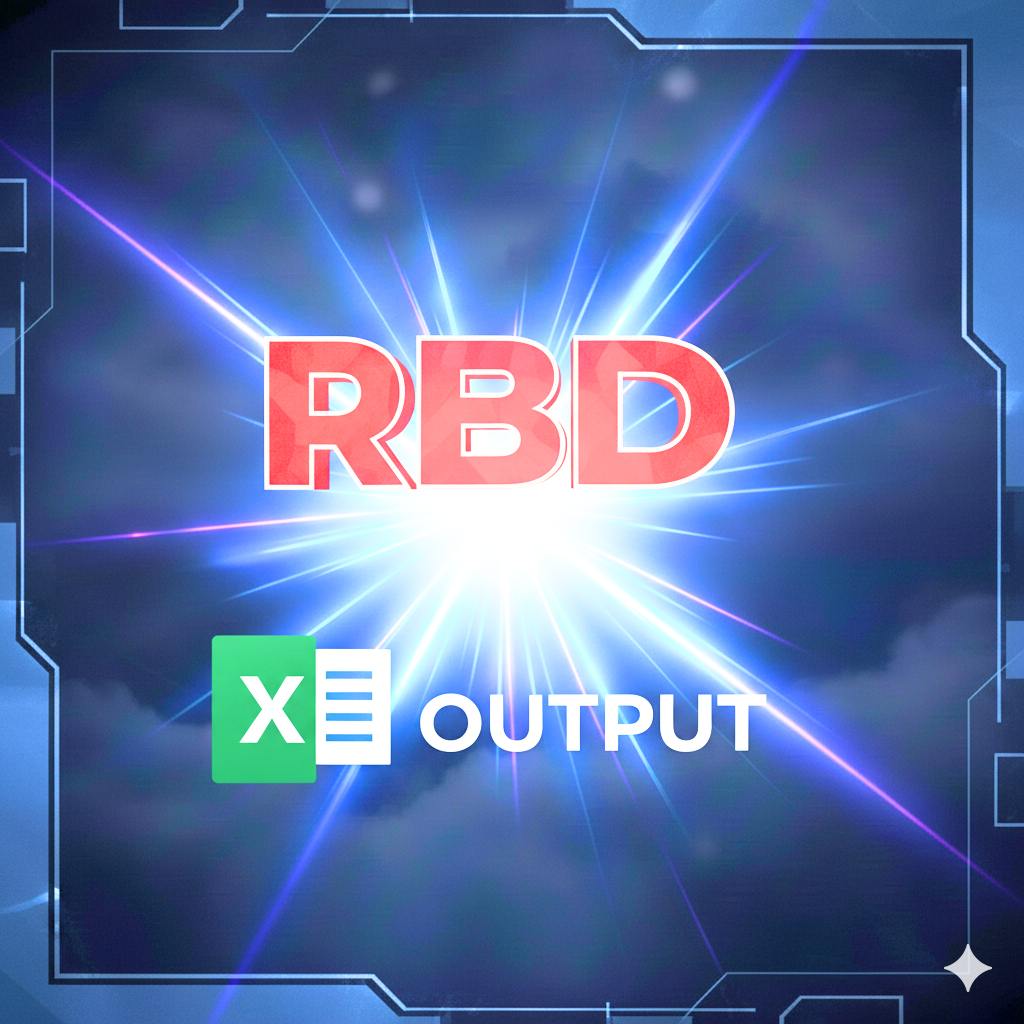 Thumbnail for RBD Excel Output